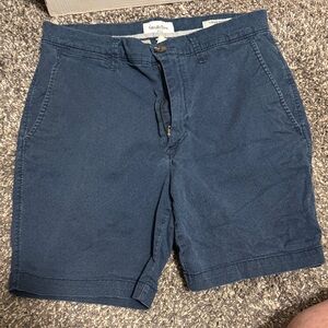 Goodfellow & Co Dark Blue Flat Front Shorts